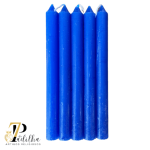 Vela palito - Azul Escuro