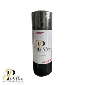 Vela 7 dias - Preta